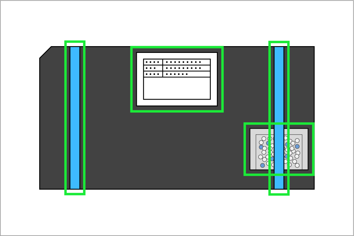 梱包資材の検出イメージ